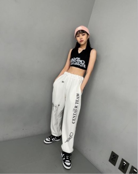 EVERY FLOWER SWEATPANTS [WHITE]